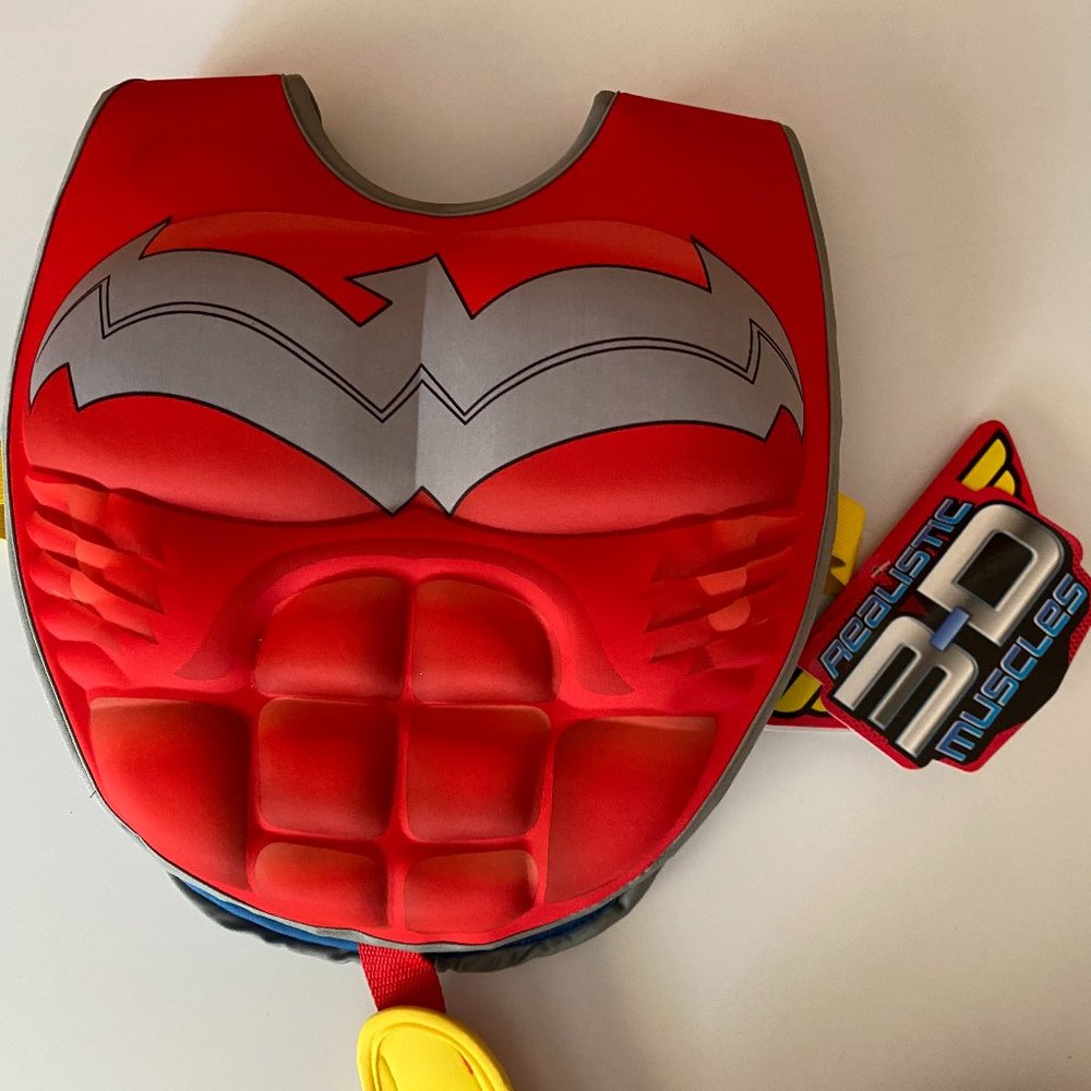 3D Muscle Wonder woman Swim Vest Girls swimming vest Level 2 M/L